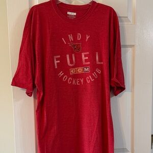 CCM Bold Red T-Shirt Indy Fuel XXL
